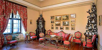 Český Krumlov Castle, Schwarzenberg reception room - antechamber 