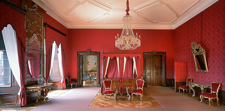 Český Krumlov Castle, Baroque bedroom