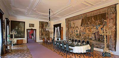 Schloss Český Krumlov, Barockspeisesaal 