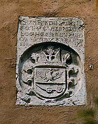 Coat-of-arms of Ferdinand Carrati from Carrara 