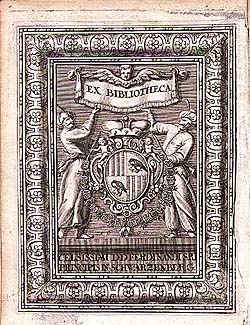 Schwarzenberg ex libris from 1490 
