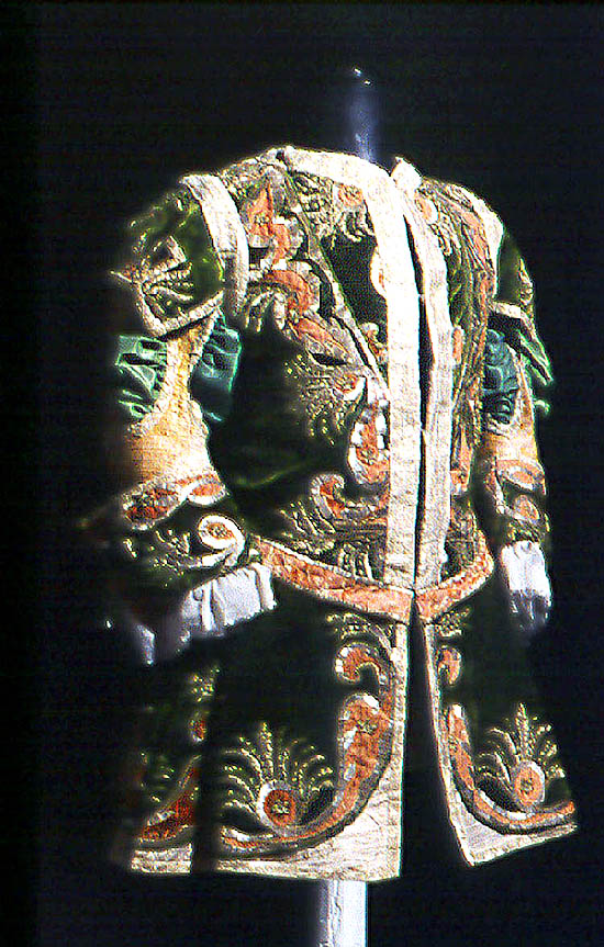 Theatre costume, depository of the Český Krumlov Castle Theatre, around 1740