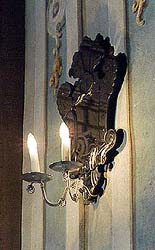 Lighting on the gallery area of the Český Krumlov Castle Theatre /copy/ 