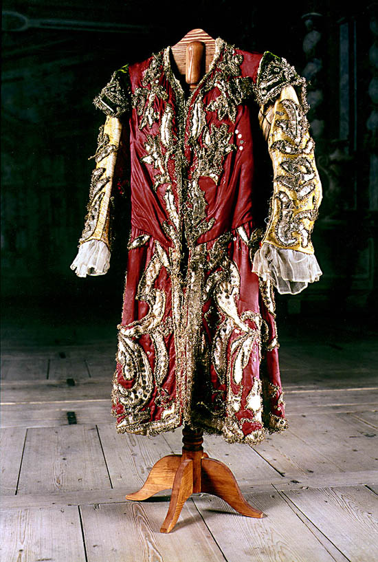 Costumes and props of Castle Theatre in Český Krumlov, theatre costume, around 1740
