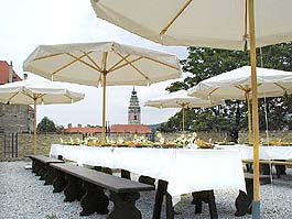 Český Krumlov State Castle and Chateau, terrace 