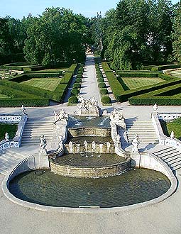 the cascade fountain