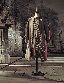 Castle Theatre in Český Krumlov, Reversible coat, the costume from the second third of the 18th century, 1999, Foto: Věroslav Škrabánek  