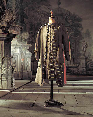 Castle Theatre in Český Krumlov, Reversible coat, the costume from the second third of the 18th century, 1999, Foto: Věroslav Škrabánek 