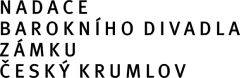 Logo - Nadace barokn&iacute;ho divadla z&aacute;mku Česk&yacute; Krumlov