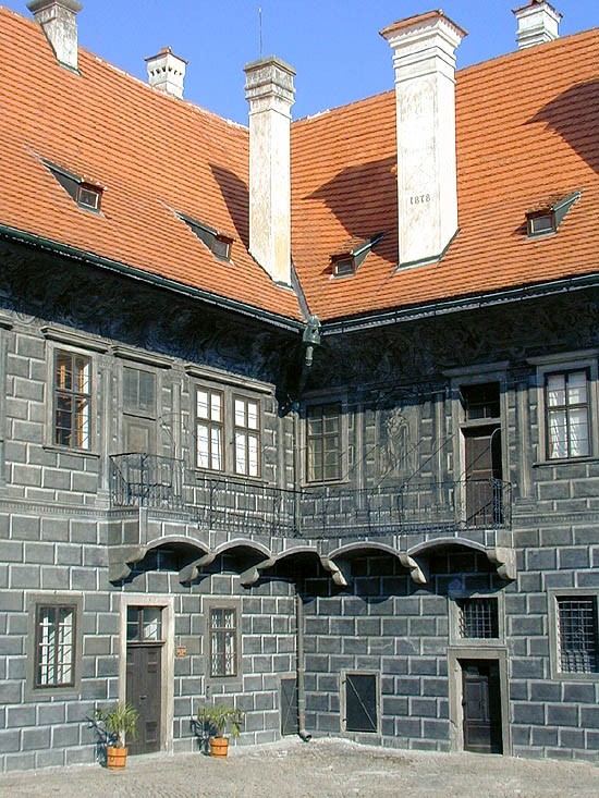Schloss Nr. 59- Neue Burggrafschaft, 2000, Foto: Zdena Flašková