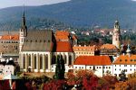 Kirche St. Veit in der Stadt Český Krumlov