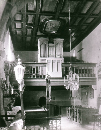 Kostel sv. Mikuláše Boletice, foto Josef Seidel, Archiv NPÚ