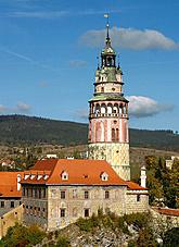 Castle Tower in Český Krumlov, photo: Lubor Mrázek 