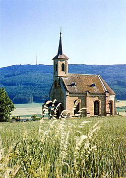 St. Voršila's chapel in Křemže 